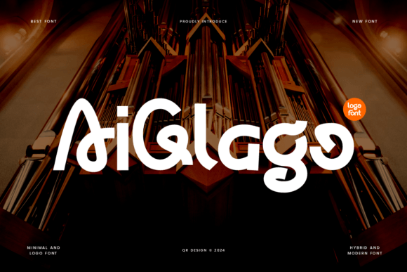 Aiglago Font Review for Bold Maker Branding