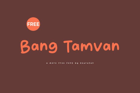 Bang Tamvan Font for Modern Web Design
