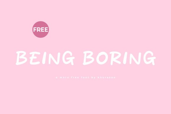 Being Boring: A Modern Handwriting Typeface for Editors