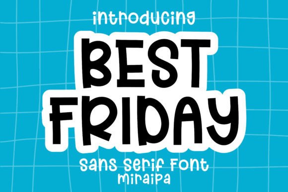 Best Friday Font for Playful Web Design