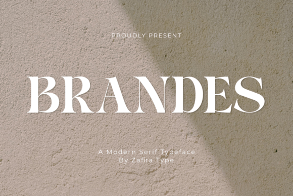Brandes Serif Font for Elegant Maker Branding