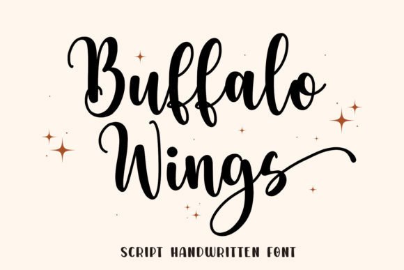 Buffalo Wings Font for Modern Web Design