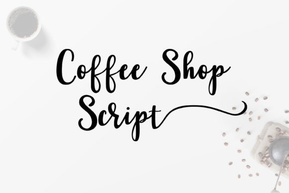 Coffee Shop Script Font for Bold Campaigns