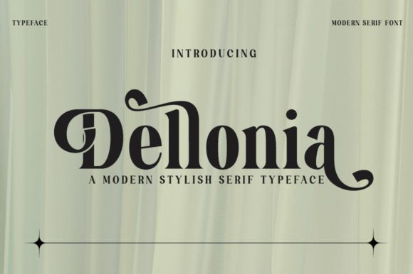 Dellonia Font Review: Elegant Serif for Branding