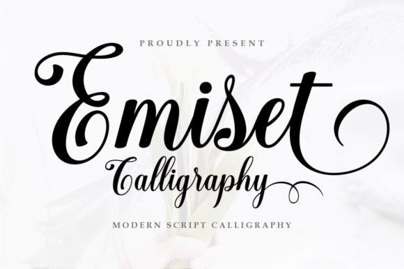 Emiset Calligraphy Font Review for Brand Design