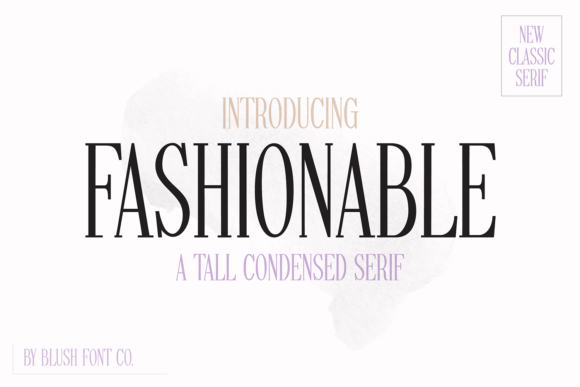 Fashionable Serif Font for Elegant Crafts