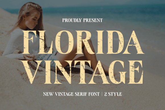 Florida Vintage Font Review for Campaign Design