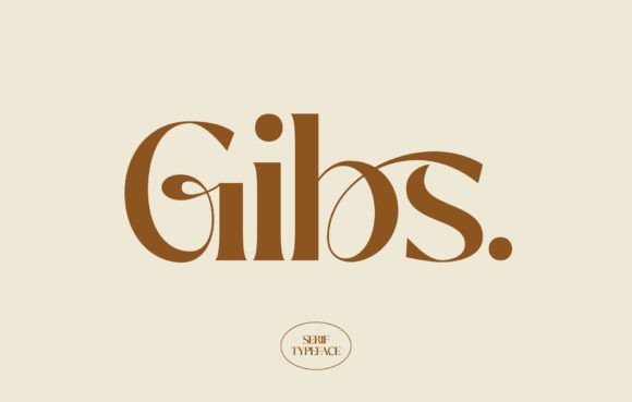 Gibs Serif Font for Elegant Craft Designs