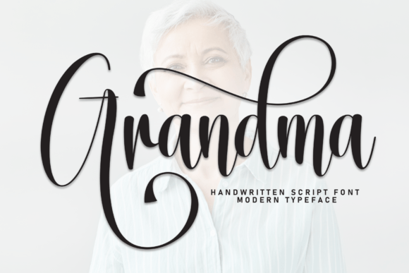 Grandma: A Handwritten Font for Authentic Branding