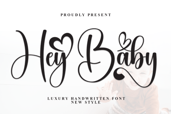 Hey Baby: A Script Handwritten Font for Digital Elegance