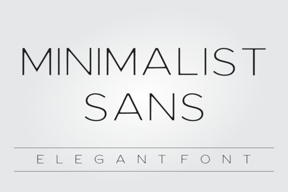 Minimalist Sans: A Thin Typeface for Modern Editorial Design