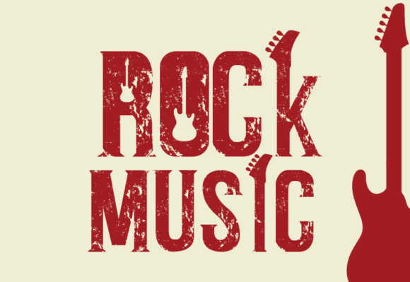 Rock Music Font for Handmade Branding