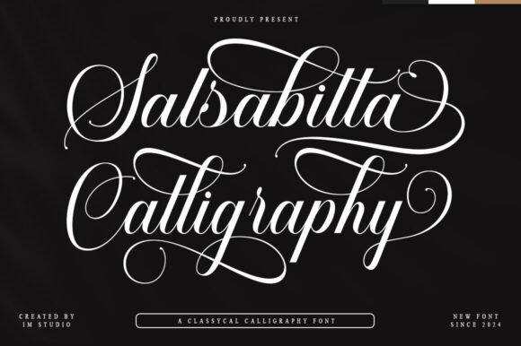 Salsabilla Calligraphy: A Modern Typeface for Branding