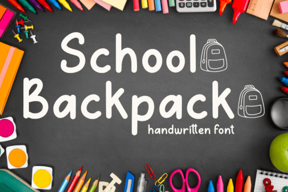School Backpack Font: A Maker’s Review
