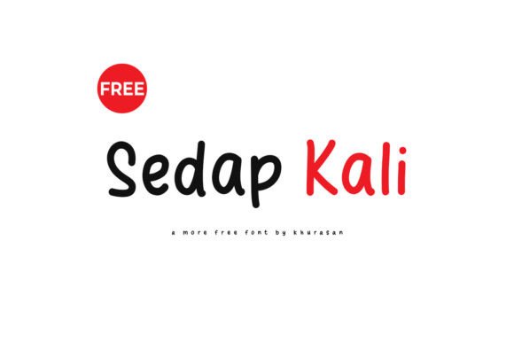 Sedap Kali Font for Handmade Product Design