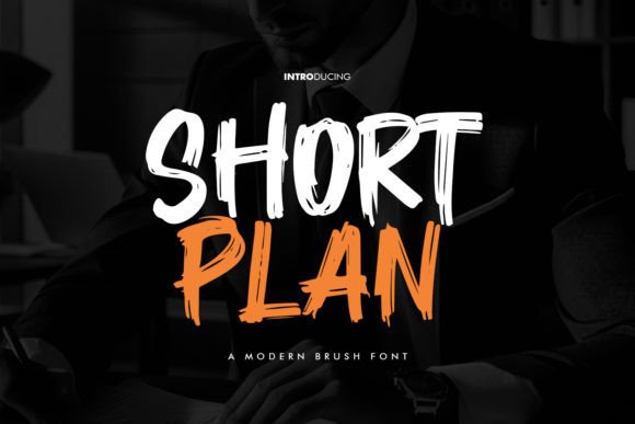 Short Plan Font for Bold Campaign Headlines