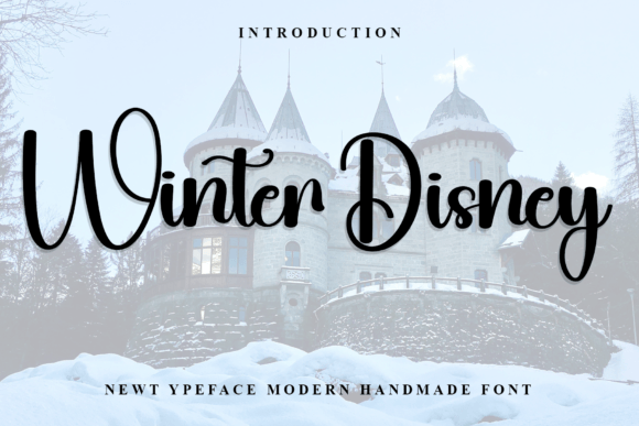 Winter Disney Font for Elegant Editorial Design